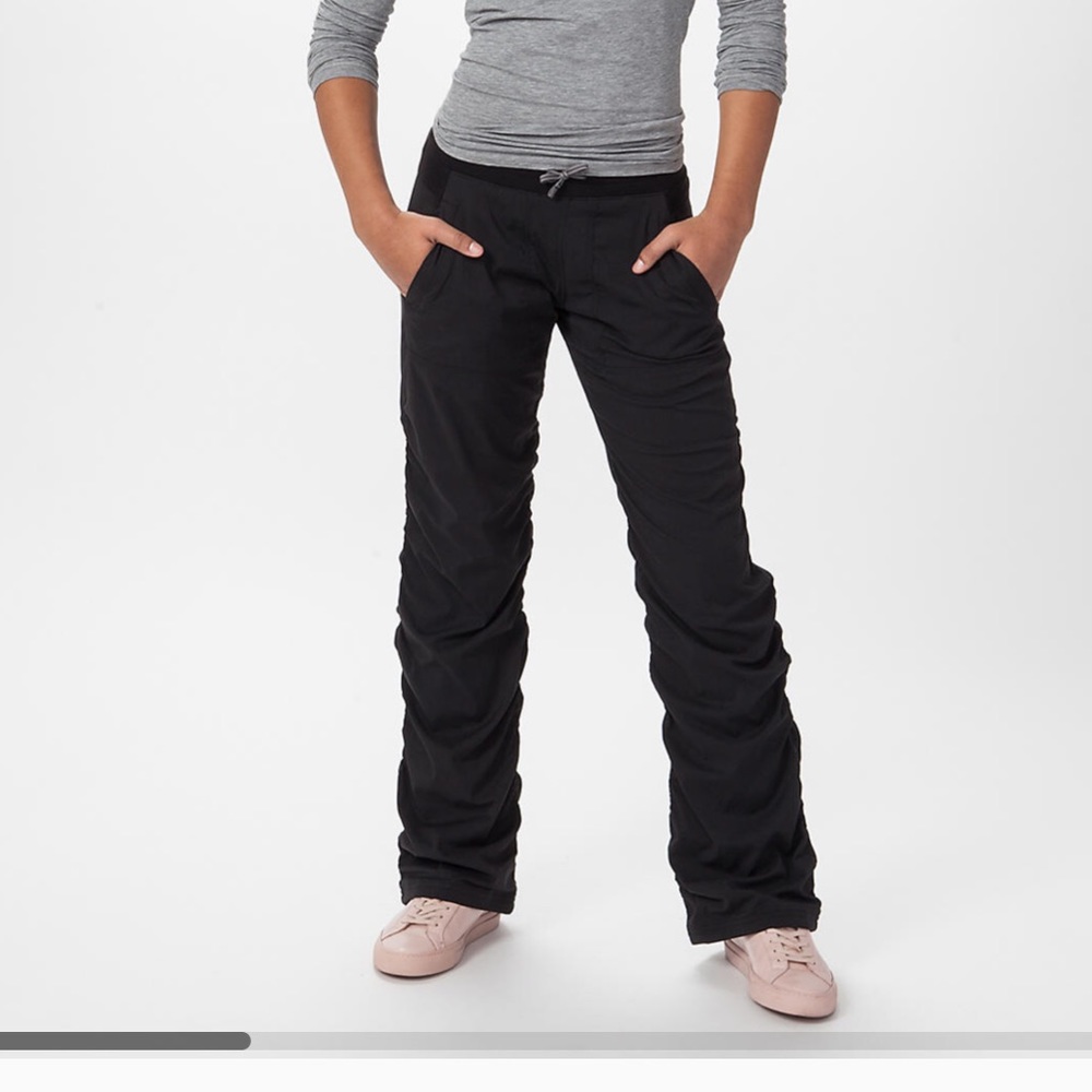 Lululemon live to move studio pants lined black